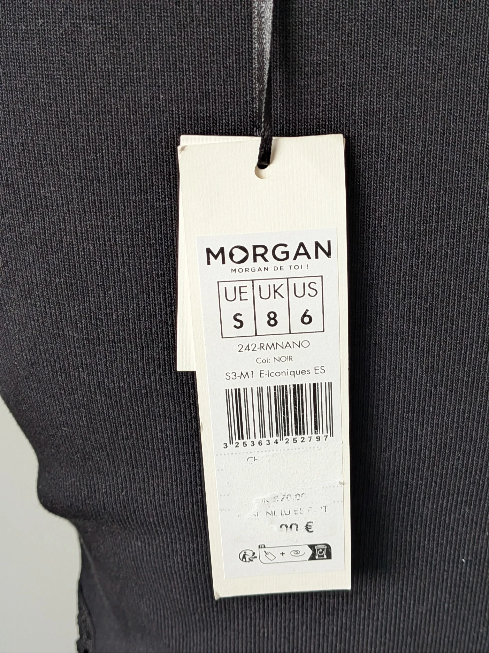 Robe Morgan preta estilo trapézio tamanho 36 S 💝 – photo 4